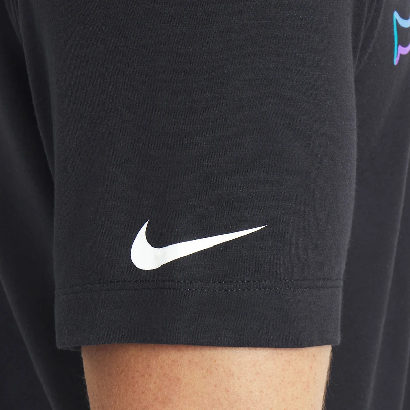 Men's Nike Black New Orleans Saints 2025 NFL Crucial Catch Tri-Blend Dri-FIT T-Shirt