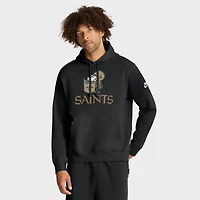 Men's Nike Black New Orleans Saints Best Season Rewind Club Pullover Hoodie