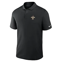 Men's Nike Black New Orleans Saints Dri-FIT Victory Polo