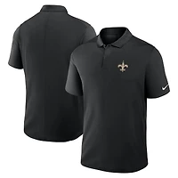 Men's Nike Black New Orleans Saints Dri-FIT Victory Polo