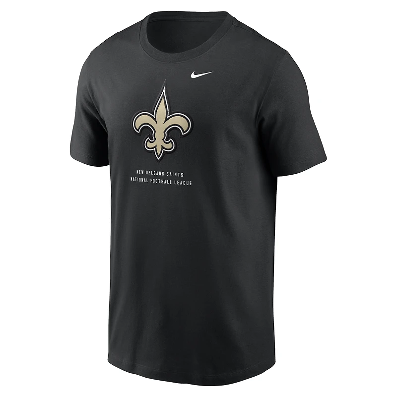 Men's Nike  Black New Orleans Saints Essential T-Shirt