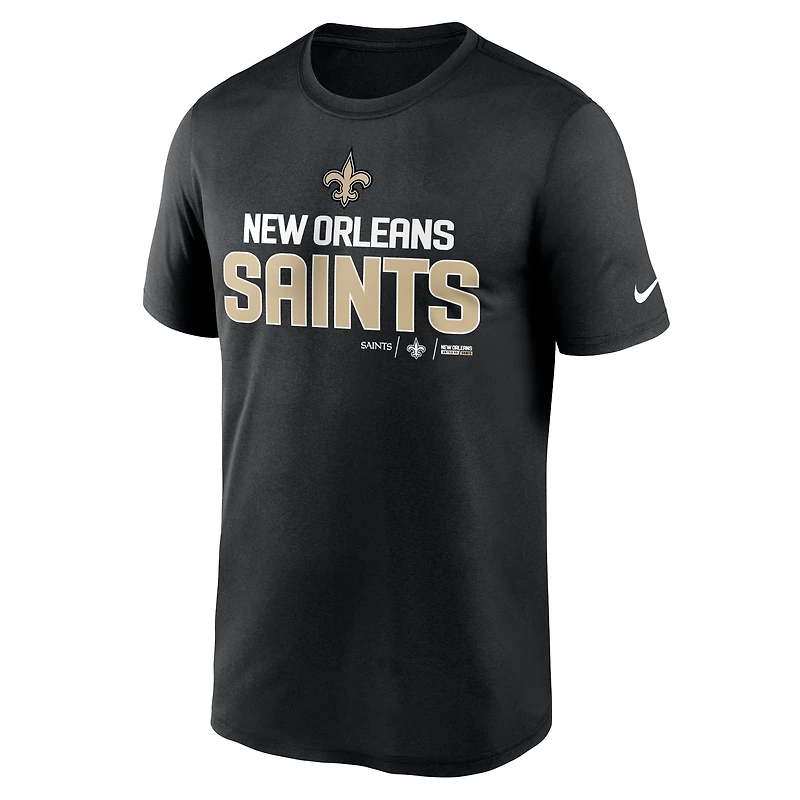 Men's Nike Black New Orleans Saints Legend Community Performance T-Shirt