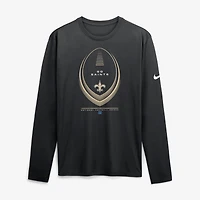 Men's Nike Black New Orleans Saints Legend Icon Dri-FIT Long Sleeve T-Shirt