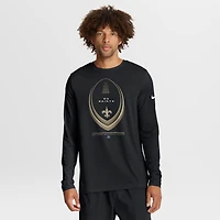 Men's Nike Black New Orleans Saints Legend Icon Dri-FIT Long Sleeve T-Shirt