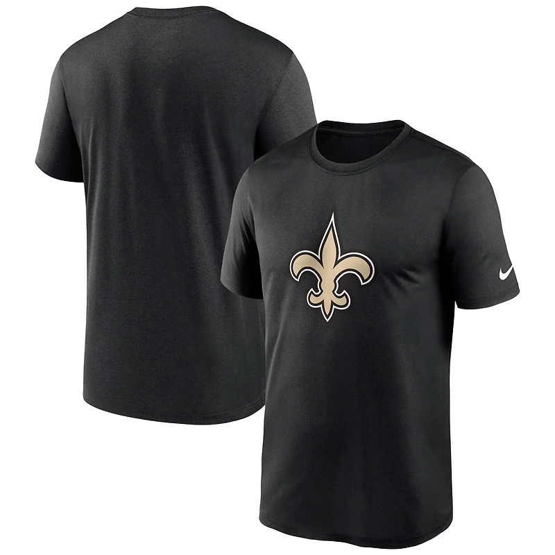 Men's Nike Black New Orleans Saints Primetime Legend Logo Performance T-Shirt
