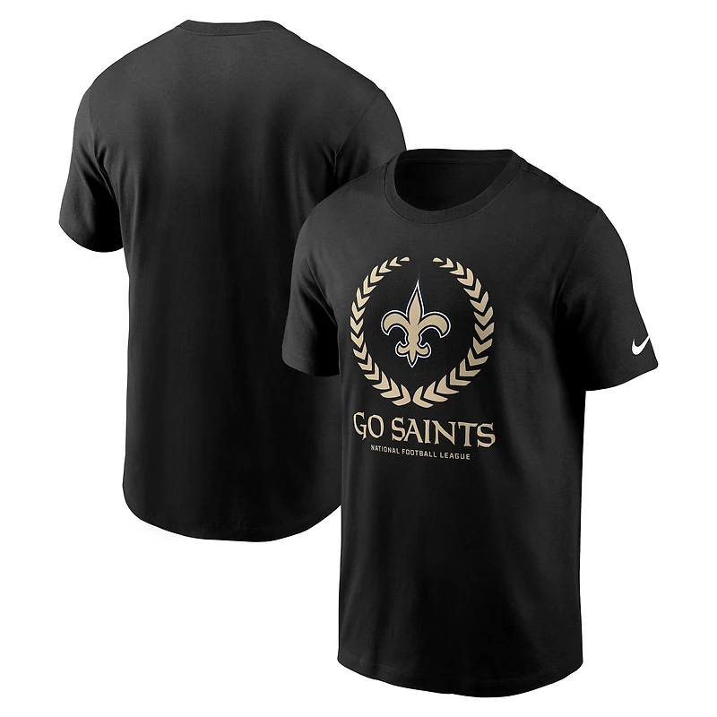Men's Nike Black New Orleans Saints Primetime Local Essential T-Shirt