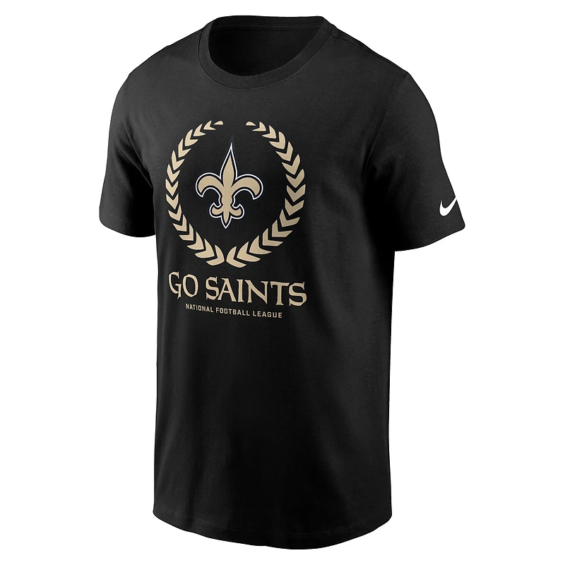 Men's Nike Black New Orleans Saints Primetime Local Essential T-Shirt