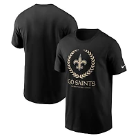 T-shirt Nike noir New Orleans Saints Primetime Local Essential pour homme
