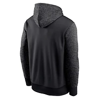 Men's Nike Black New Orleans Saints RFLCTV Chevron Pullover Hoodie