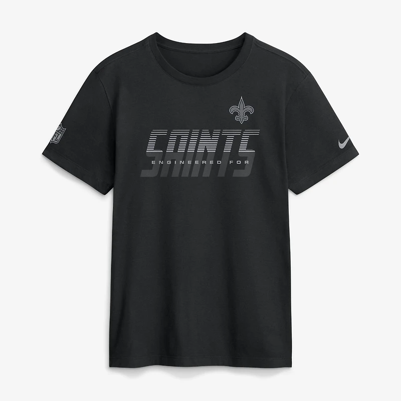 Men's Nike Black New Orleans Saints Sideline Dri-FIT T-Shirt
