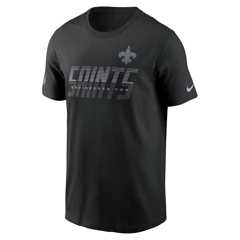 Men's Nike Black New Orleans Saints Sideline Dri-FIT T-Shirt