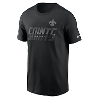Men's Nike Black New Orleans Saints Sideline Dri-FIT T-Shirt