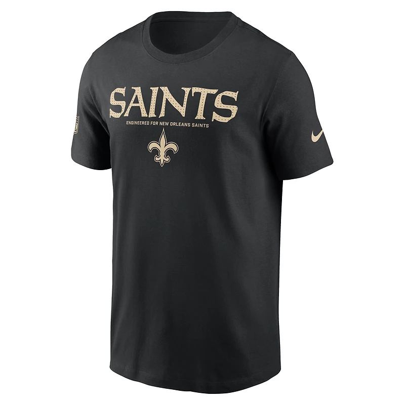 Men's Nike Black New Orleans Saints Sideline Dri-FIT T-Shirt