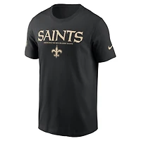 Men's Nike Black New Orleans Saints Sideline Dri-FIT T-Shirt