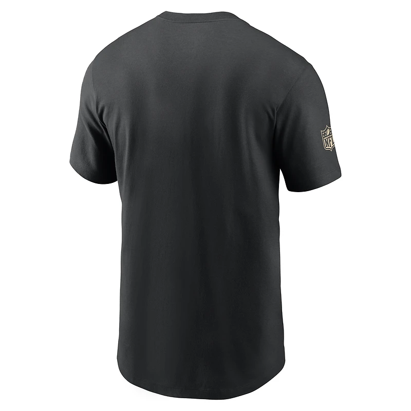 Men's Nike Black New Orleans Saints Sideline Dri-FIT T-Shirt