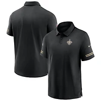 Men's Nike Black New Orleans Saints Sideline Elite Performance - Polo