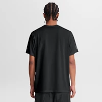 T-shirt Nike Legend Dri-FIT noir pour homme, New Orleans Saints, en bord de touche.
