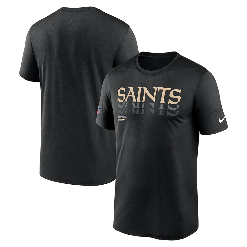 Men's Nike Black New Orleans Saints Sideline Legend Dri-FIT T-Shirt