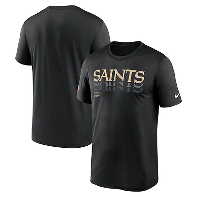 Men's Nike Black New Orleans Saints Sideline Legend Dri-FIT T-Shirt