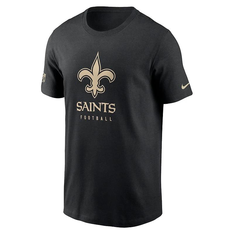 Men's Nike Black New Orleans Saints Sideline Performance T-Shirt