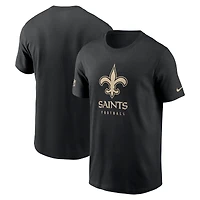 Men's Nike  Black New Orleans Saints Sideline Performance T-Shirt