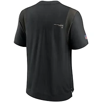 Men's Nike Black New Orleans Saints Sideline Player UV Performance T-Shirt