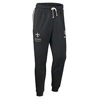 Pantalon Nike Dri-FIT Taper noir New Orleans Saints Sideline Standard Issue pour homme
