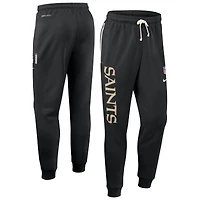 Pantalon fuselé Nike noir New Orleans Saints Sideline Standard Issue Ground Game Dri-FIT pour homme