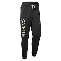 Pantalon fuselé Nike noir New Orleans Saints Sideline Standard Issue Ground Game Dri-FIT pour homme
