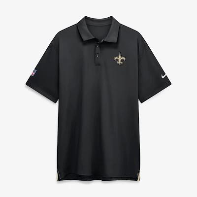 Men's Nike Black New Orleans Saints Sideline Tour Dri-FIT Polo