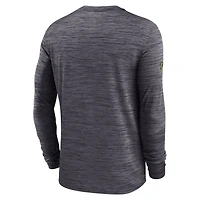Men's Nike Black New Orleans Saints Sideline Velocity Dri-FIT Long Sleeve T-Shirt