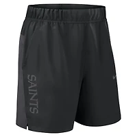 Men's Nike Black New Orleans Saints Woven Victory Dri-FIT Shorts