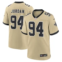 Maillot de joueur alternatif Nike Cameron Jordan Gold des New Orleans Saints Gameday Golds pour homme
