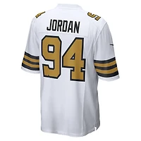 Maillot Nike Cameron Jordan blanc pour homme des Saints de la Nouvelle-Orléans