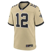 Men's Nike Chris Olave Gold New Orleans Saints Gameday Golds Alternate Game Player Jersey