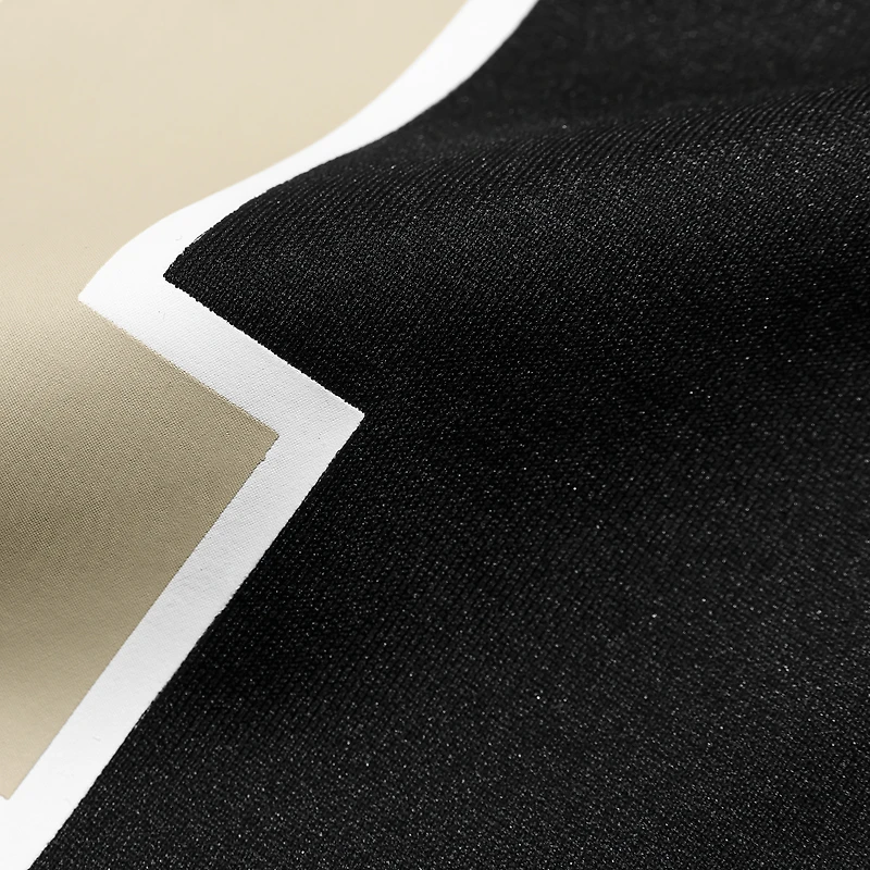 Maillot Nike Davon Godchaux pour homme, noir, le match de l'équipe des Saints la Nouvelle-Orléans