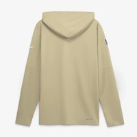 T-shirt à capuche manches longues Nike Gold New Orleans Saints Sideline Dri-FIT pour homme