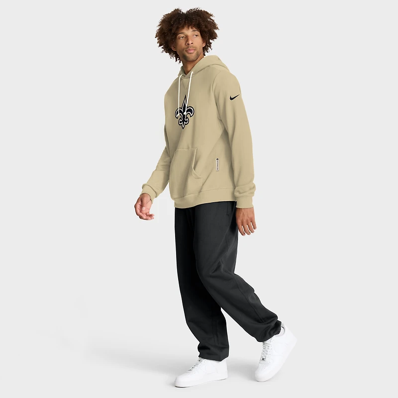 Men's Nike Gold New Orleans Saints Sideline Standard Issue Alt 2 Dri-FIT Hoodie