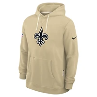 Sweat à capuche Nike Gold New Orleans Saints Sideline Standard Issue Alt 2 Dri-FIT pour homme