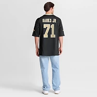 Men's Nike Kelvin Banks Jr. Black New Orleans Saints Game Player Jersey