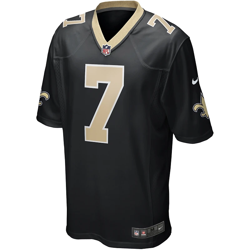 Maillot de joueur retraité Nike Morten Andersen pour hommes, noir, New Orleans Saints Game