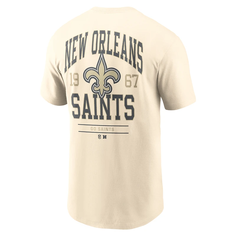 Men's Nike Natural New Orleans Saints Freestyle Essential T-Shirt
