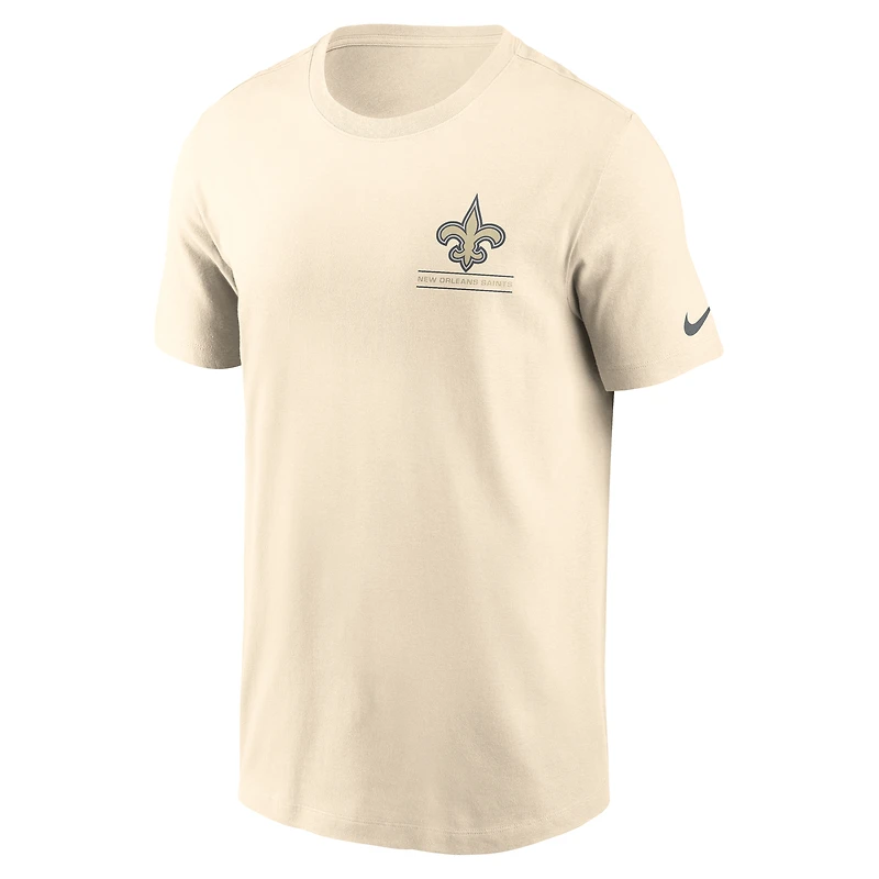 Men's Nike Natural New Orleans Saints Freestyle Essential T-Shirt