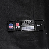 Maillot Nike Spencer Rattler noir pour homme des Saints de la Nouvelle-Orléans