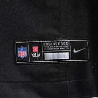 Maillot de match Nike Travis Etienne Jr noir des Saints la Nouvelle-Orléans pour homme