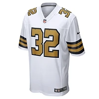 Maillot Nike Tyrann Mathieu blanc pour homme des Saints de la Nouvelle-Orléans