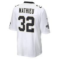 Maillot de match Nike Tyrann Mathieu des New Orleans Saints pour homme, blanc