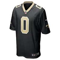 Maillot de match l'équipe Nike des Saints la Nouvelle-Orléans noir pour homme