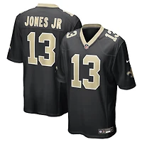 Men's Nike Velus Jones Jr.  Black New Orleans Saints Team Game Jersey