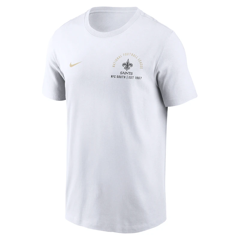 Men's Nike  White New Orleans Saints Essential T-Shirt